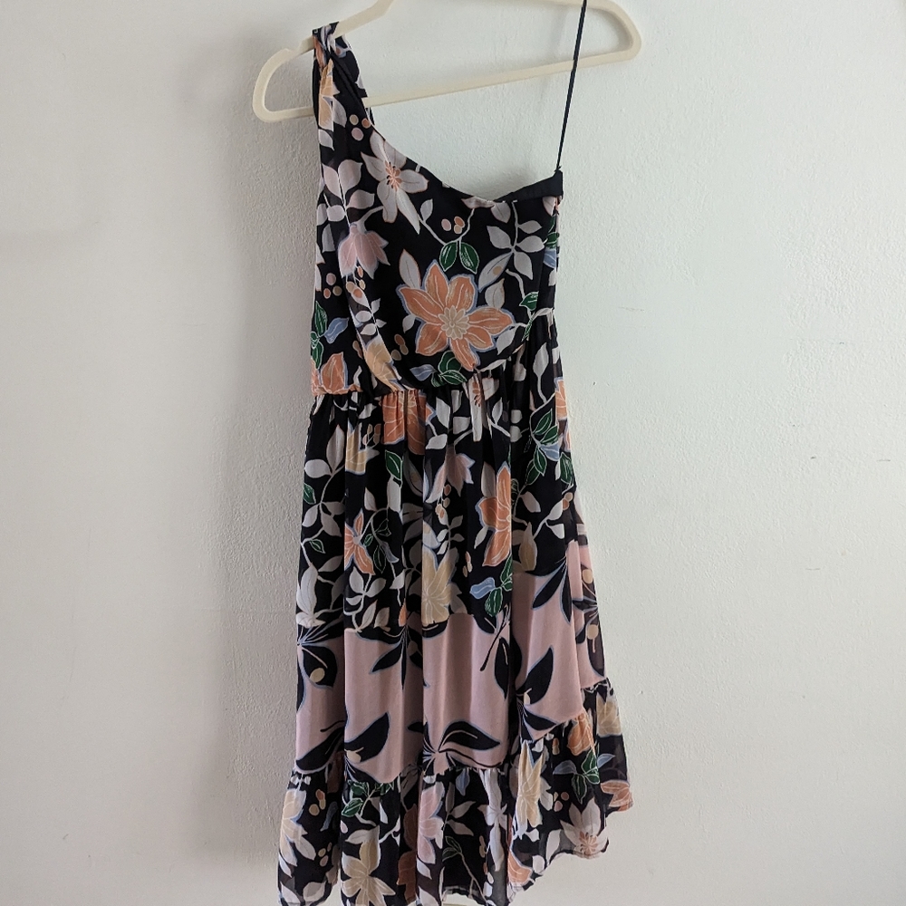 Loft One Shoulder Dress